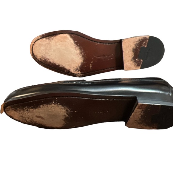 🎉2X HP🎉Cole Haan Pinch Penny Black Leather Dress Shoes - Picture 5 of 10